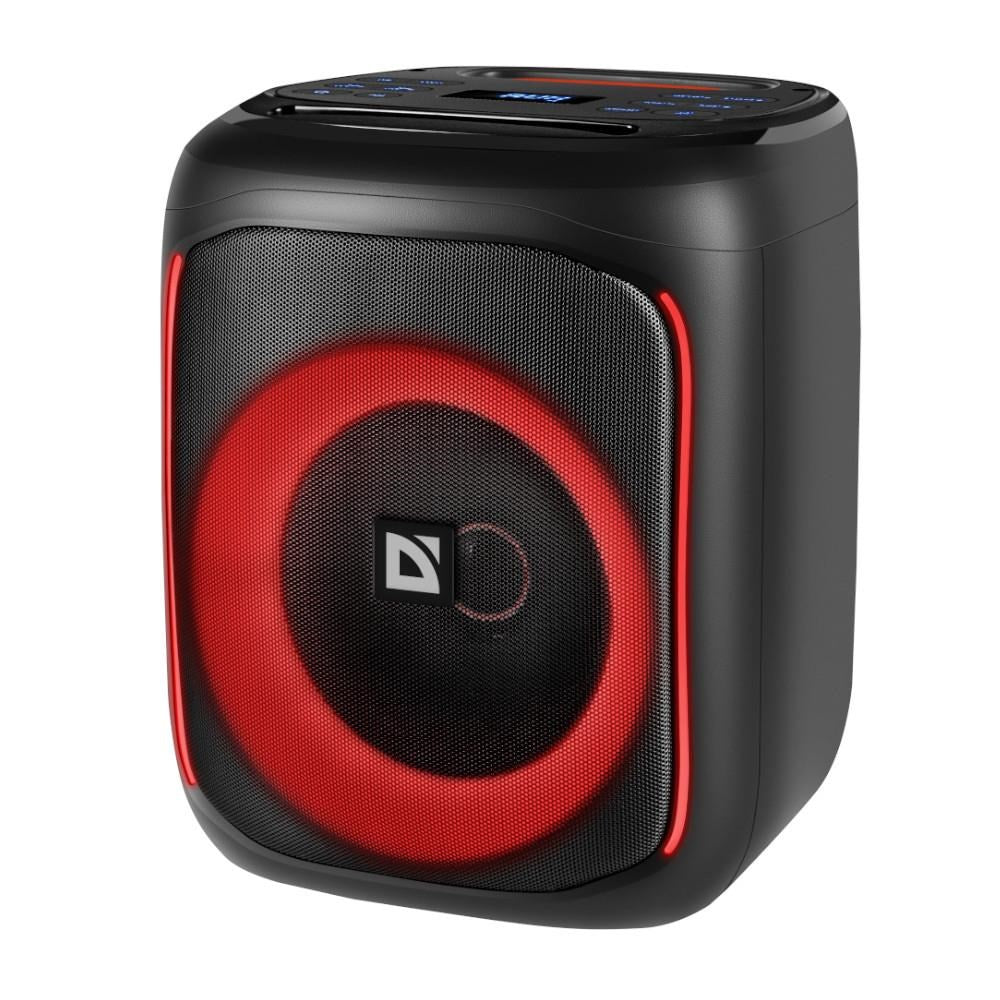 Defender BOOMER 50 Bluetooth Speaker 50W MP3/FM/SD/USB/AUX/TWS/LED/MIC Karaoke Black | Model 65450