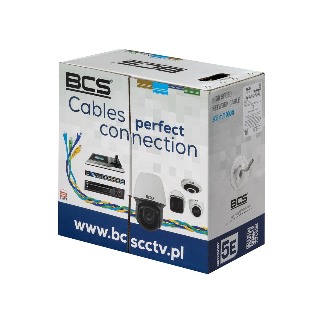 BCS Network Cable BCS-U/UTP-CAT5E-PVC - 3075 g - 135x390x440mm