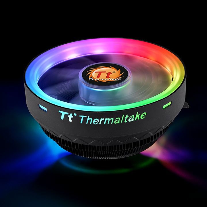 Thermaltake UX100 ARGB Lighting Processor Cooler 12 cm Black
