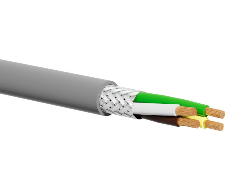 Kabel sterowniczy LiYCY 4x1.00 PVC Eca 500m szary ALANTEC