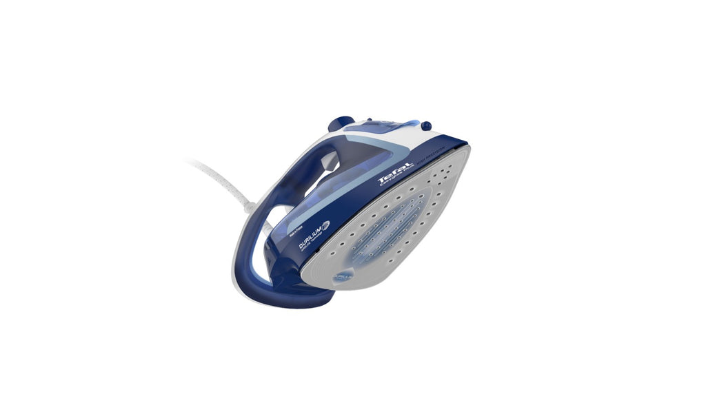 Tefal EasyGliss Plus FV5735 iron Dry & Steam iron Durilium soleplate 2500 W Blue  White