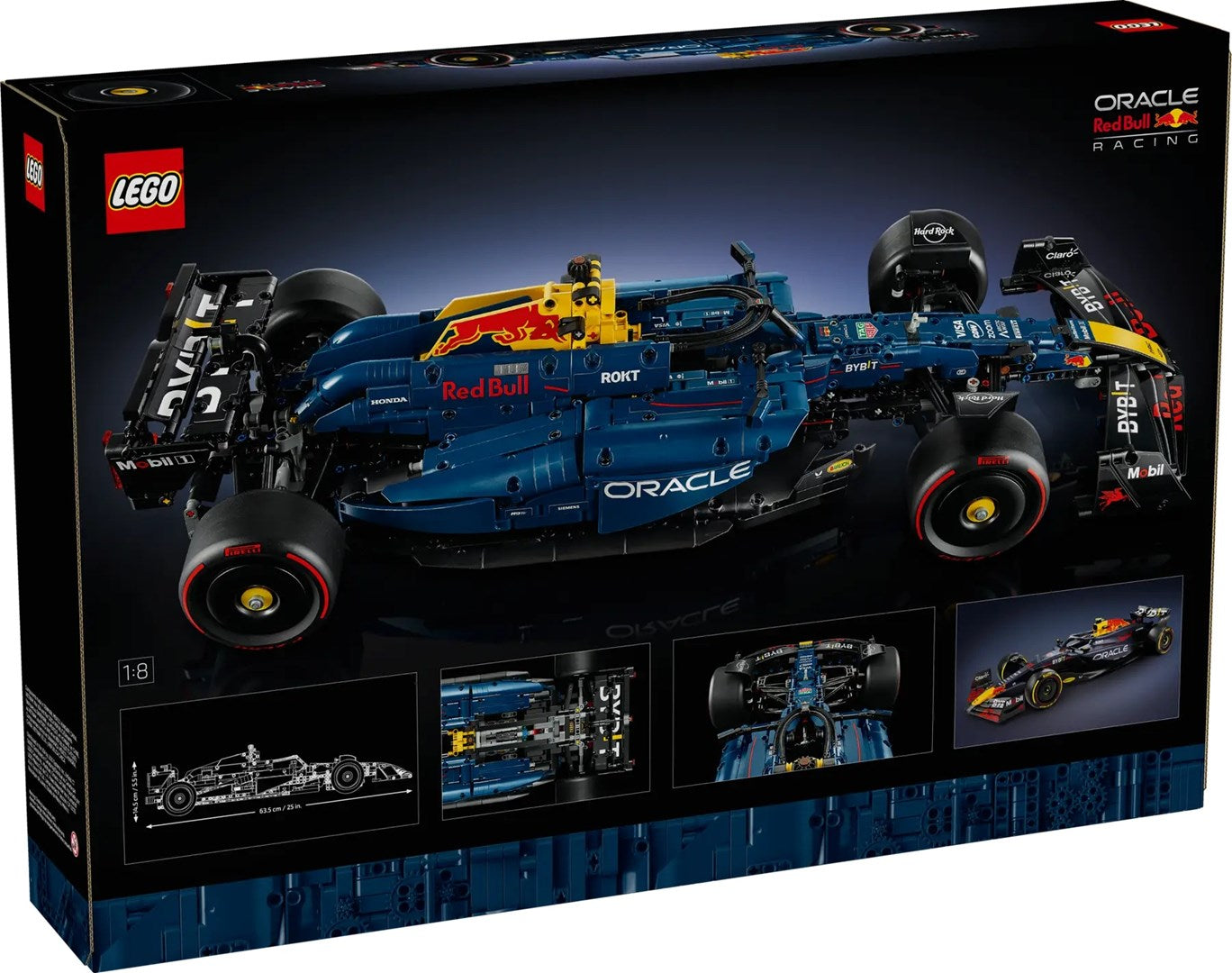 LEGO TECHNIC 42206 Oracle Red Bull Racing RB20 F1 Car Model Kit