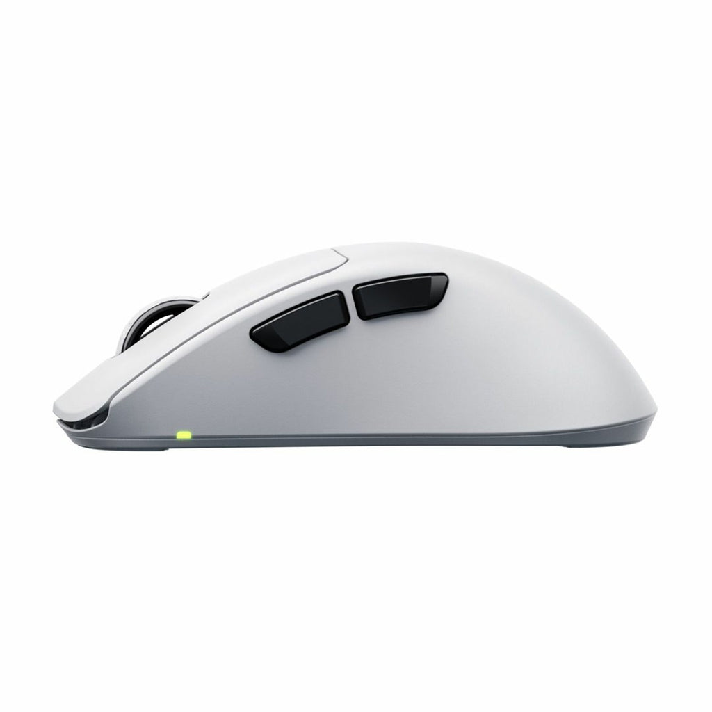 CHERRY Xtrfy M64 Pro - Maus - ergonomisch - optisch - 5 Tasten - kabellos - 2,4 GHz - kabelloser Empfänger (USB) - weiß (CX-M64W-PRO-WHITE)
