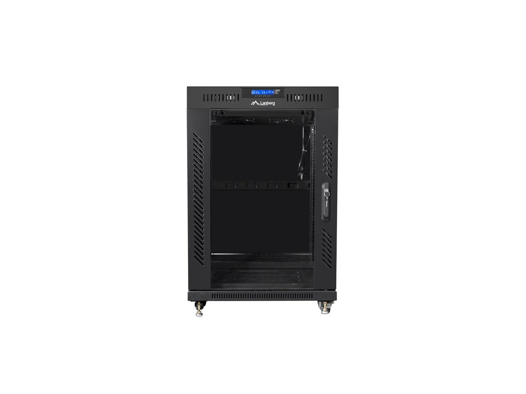 Lanberg Rack Cabinet 15U Freestanding Black FF01-8015-12BL