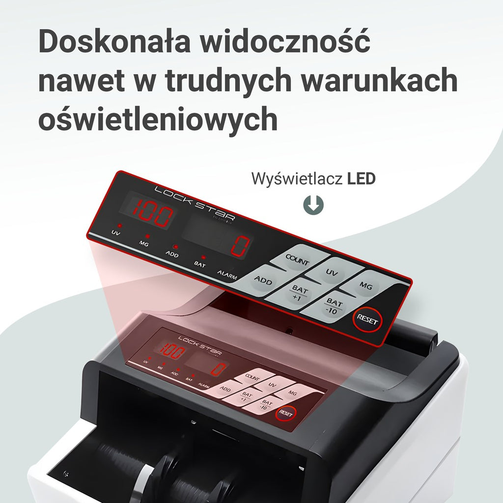 Extralink LockStar MG X-300 Banknote Counter