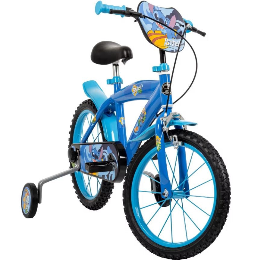 Carrefour City Bike Blue Multicolour 14" with Stabilisers 24983W