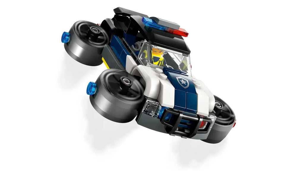LEGO CITY Custom Police Car Garage Playset for Ages 6+ 60457