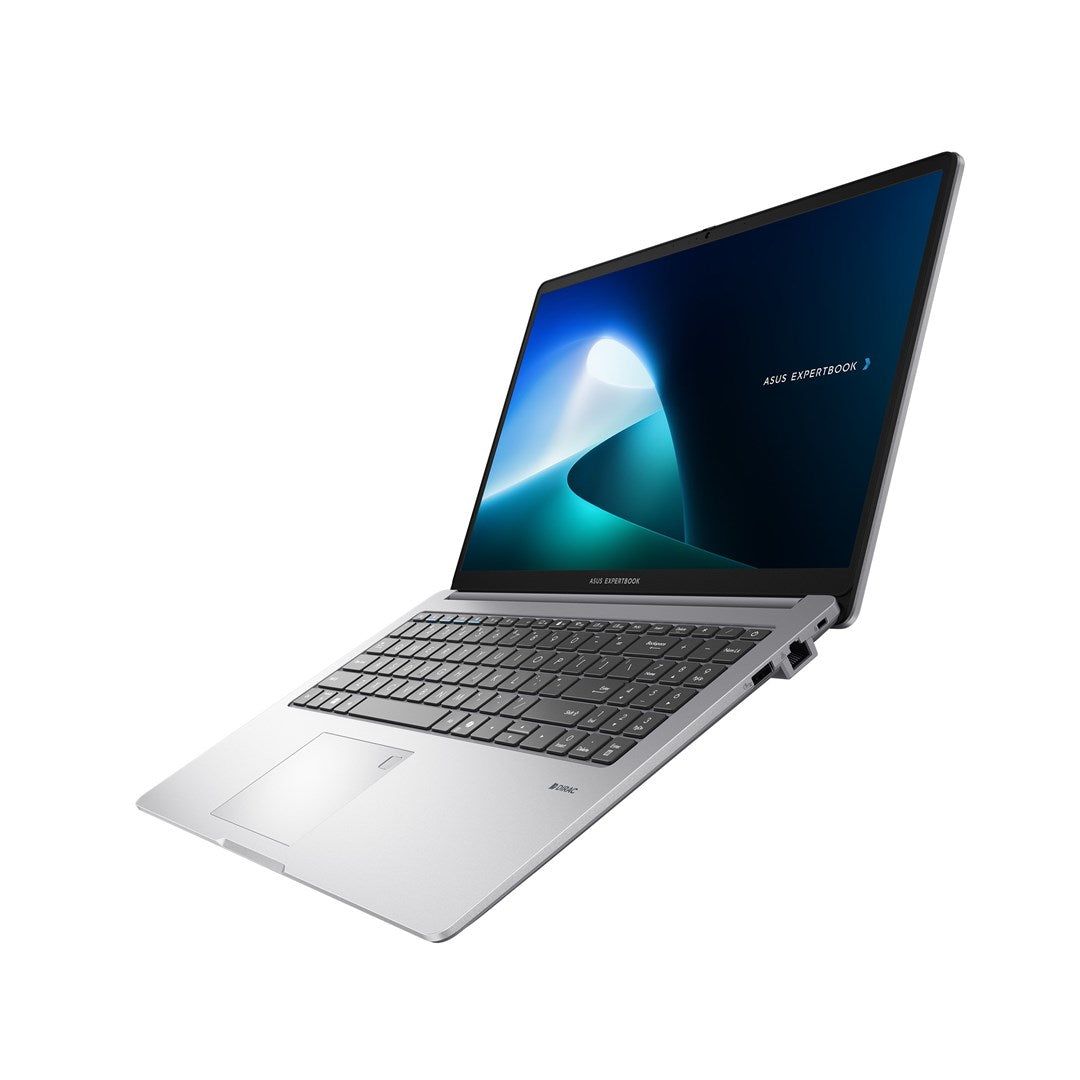 ASUS ExpertBook P1503CVA-S72319X Core 5 210H 15.6  FHD Wide View 60Hz 300 nits AG 16GB DDR5 512GB SSD Intel Graphics 720p webcam 50 Wh W11 Pro Misty Grey 3-year on-site warranty