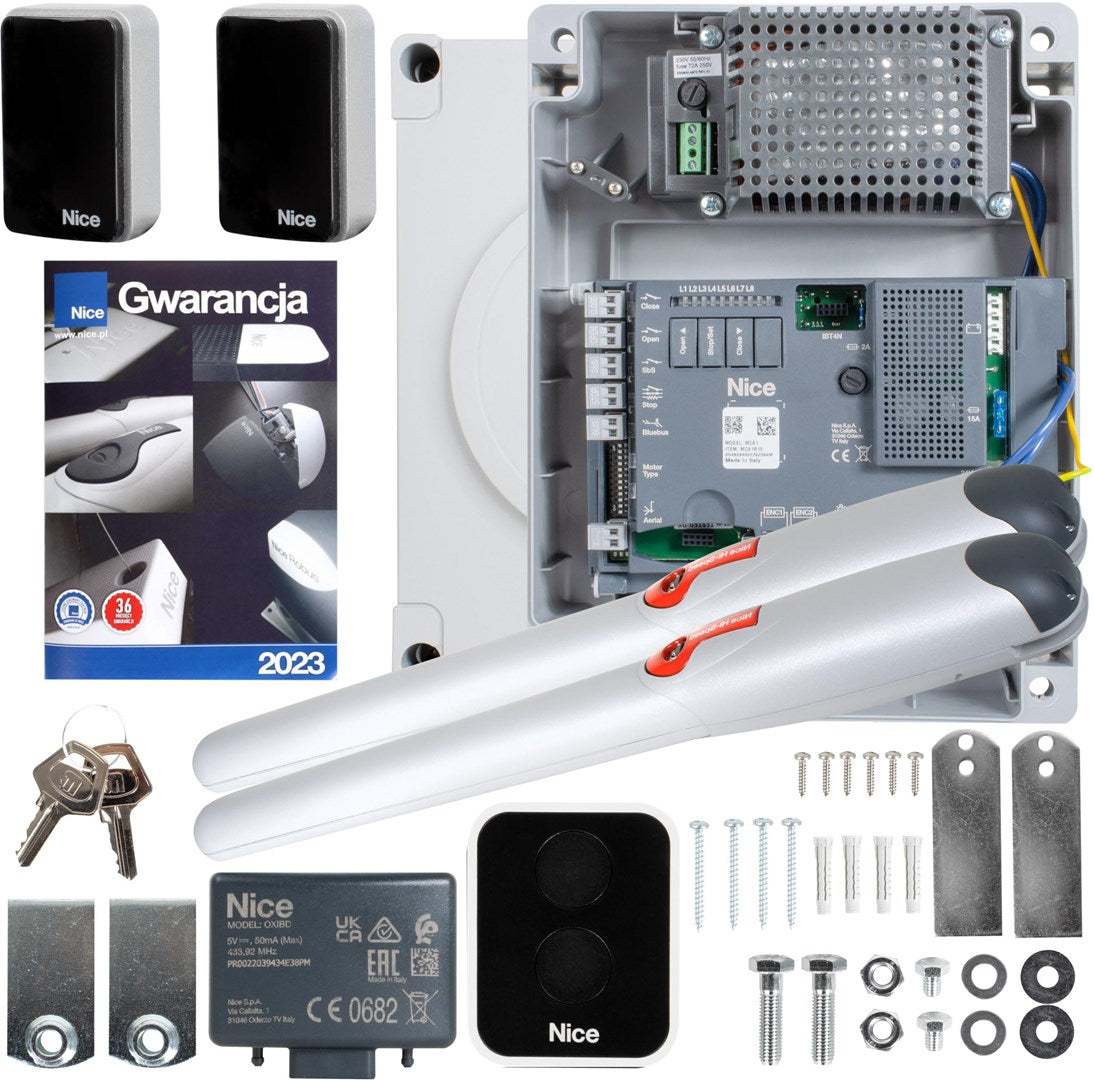 NICE WINGO 3524HS ERA ONE - HI-SPEED set for double-leaf gate