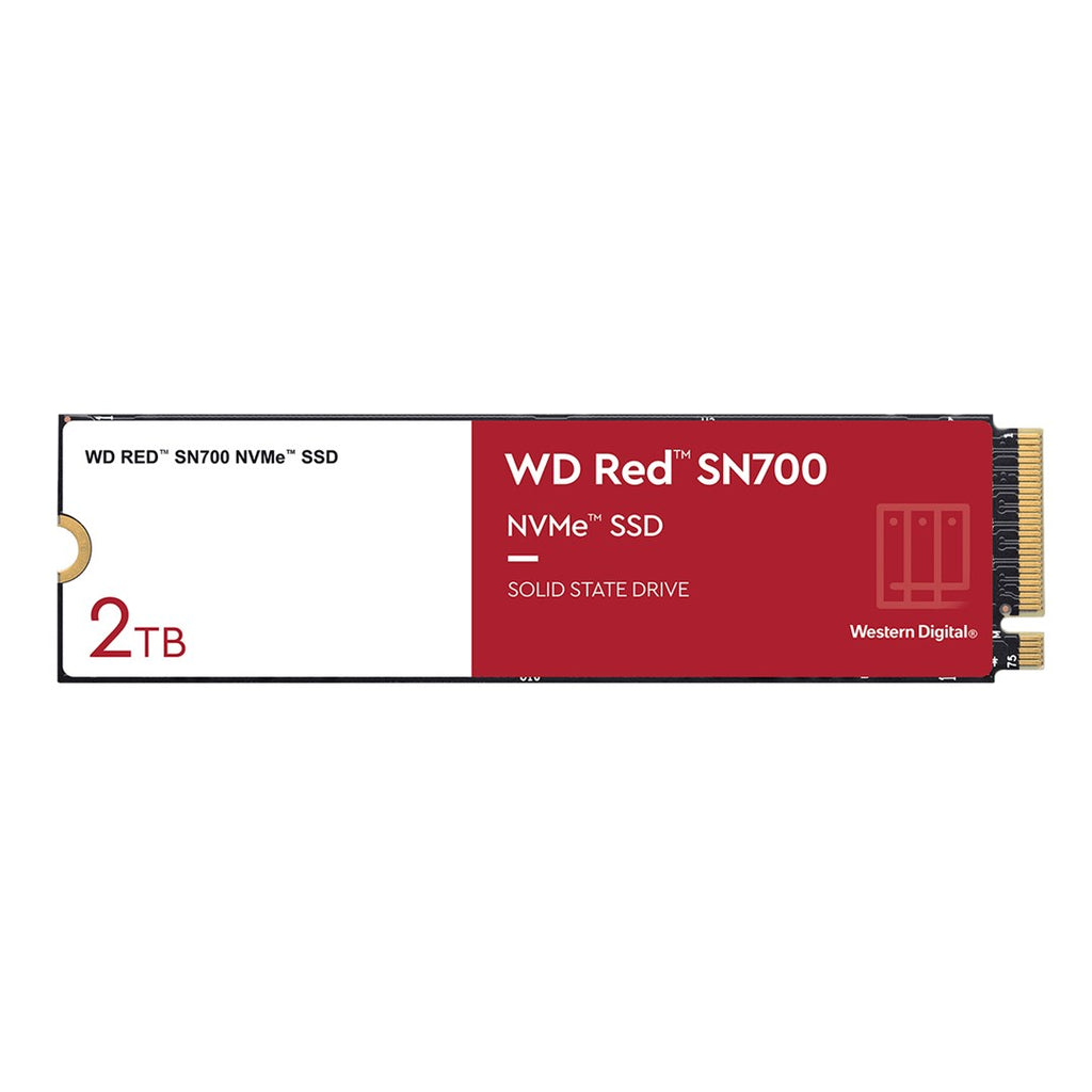 WD Red SN700 WDS200T1R0C - SSD - 2TB - Internal - M.2 2280 - PCIe 3.0 x4 (NVMe) (WDS200T1R0C)