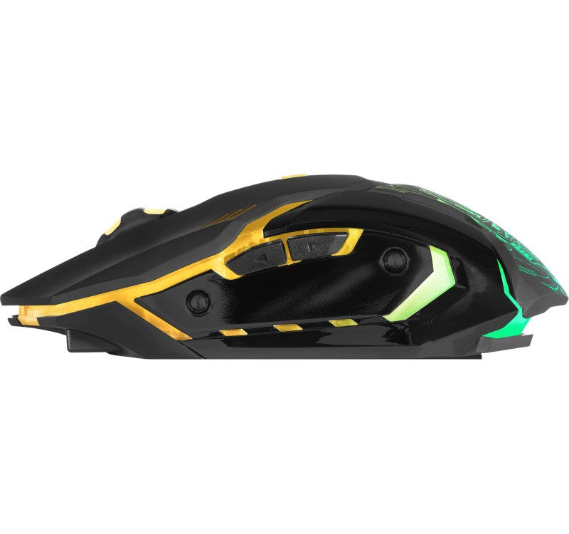 DEFENDER MOUSE GM-934 TRIGGER OPTIC RF FREE 3200dpi 7P