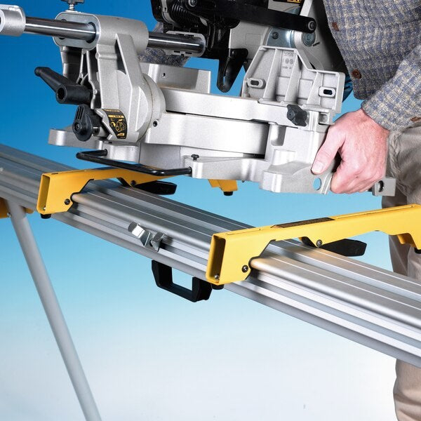 DeWALT DE7023-XJ Portable Aluminium Workbench - Adjustable Height, 227 kg Capacity