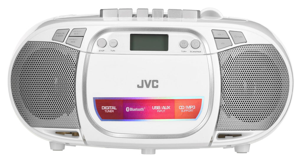 JVC RC-E451W Portable CD Player White 3.2W RMS FM 87.5-108MHz