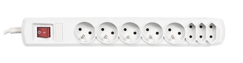 Activejet APN-8 G/5 M-GR Power Strip with Cord 5 m APN-8G/5M-GR
