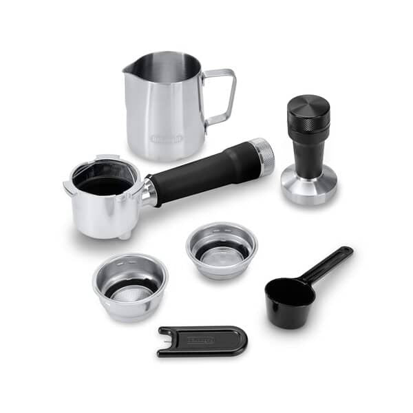 DeLonghi Espresso Machine EC890.M, 1.1 L Water Tank, 15 Bar Pressure, Built-in Milk Frother