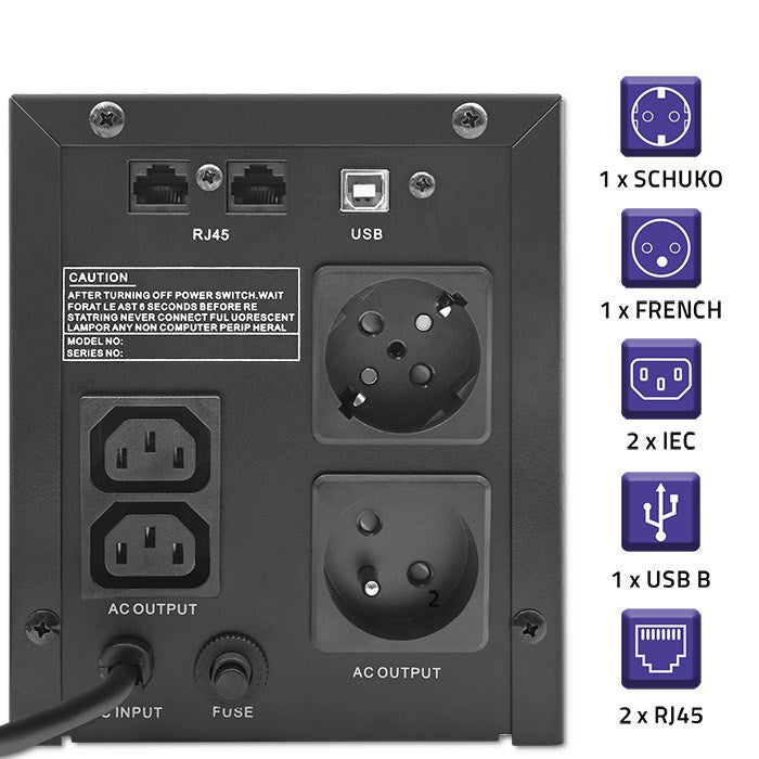 Qoltec Monolith - UPS