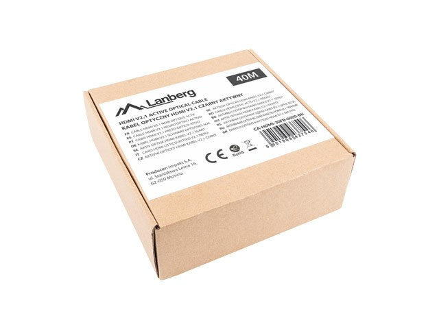 Lanberg CA-HDMI-30FB-0400-BK HDMI Cable - 40 m - HDMI Type A - Black