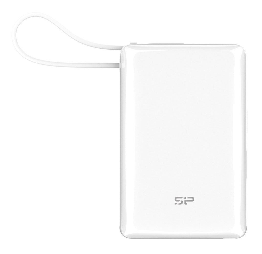 Silicon Power SP10KMAPBKCP101W power bank Lithium-Ion (Li-Ion) 10000 mAh White