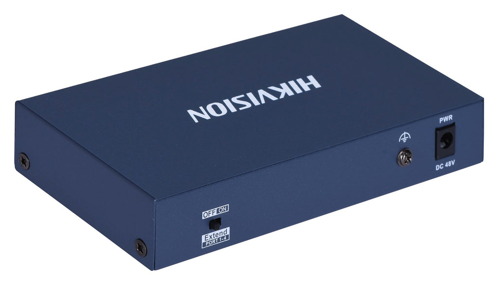 Hikvision DS-3E0106HP-E Unmanaged Fast Ethernet (10/100) PoE Switch Blue