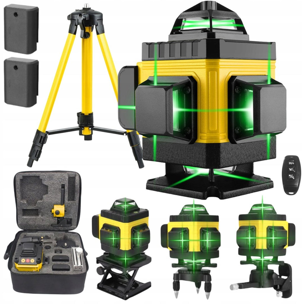 Extralink 4D Laser Level Set with Tripod
