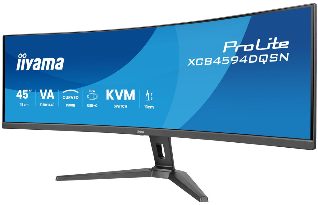 Acer Computer Monitor 44.5 inch Dual QHD 5120 x 1440 165 Hz Black XCB4594DQSN-B1