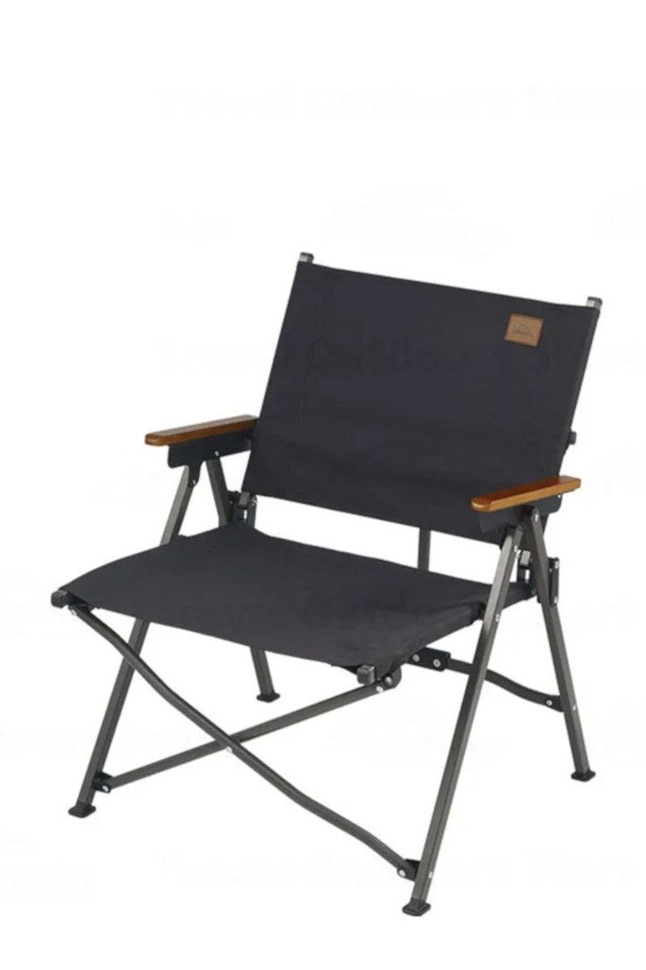 Hiking Chair L04 Folding Chair CNK2300JJ018 Black NATUREHIKE