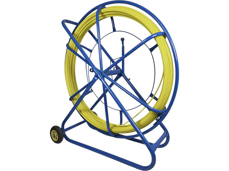 FRP Fiberglass Remote Control For Cable Pulling O9mm  150m With Q-LANTEC Wheels
