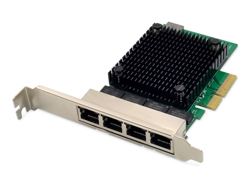 Wired Network Card Quad-RJ45 2.5GbE PCIe