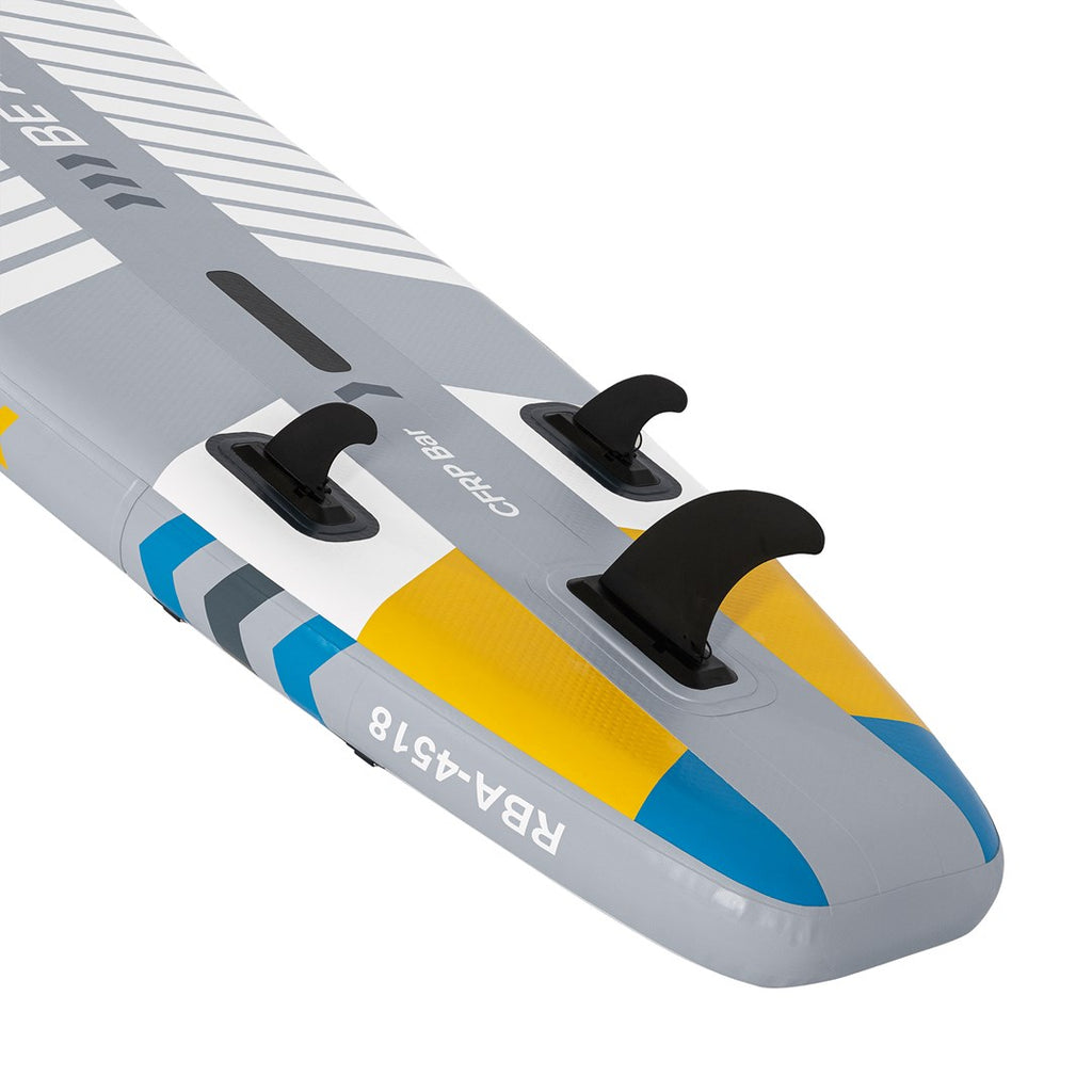 Rebel Inflatable SUP Board PRO White RBA-4518-WH Weight: 17300 g Max Capacity: 220 kg