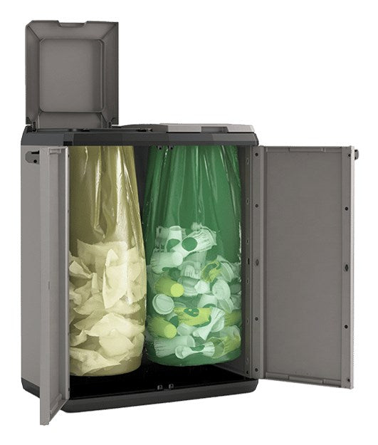Keter Split Basic 220 L Rectangular Plastic Grey