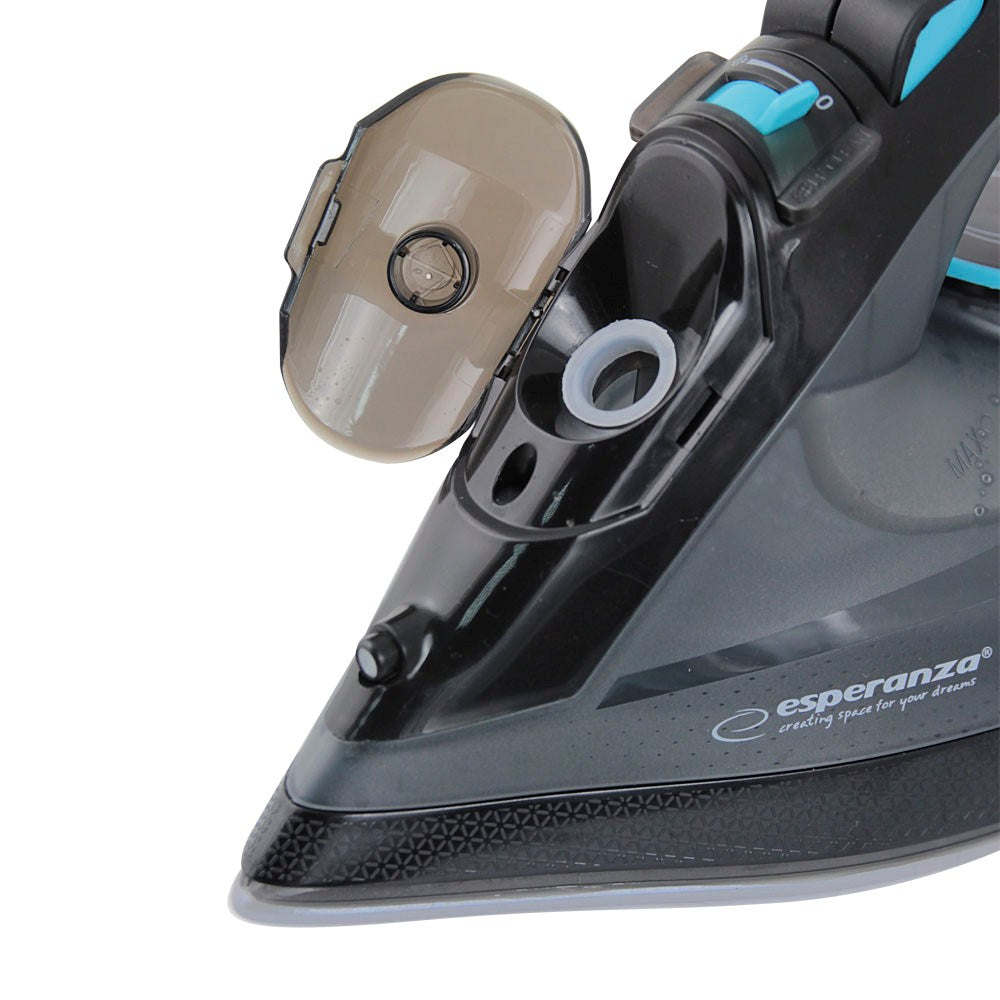 Esperanza EHI010 Steam iron Ceramic soleplate Grey  Black 2600 W