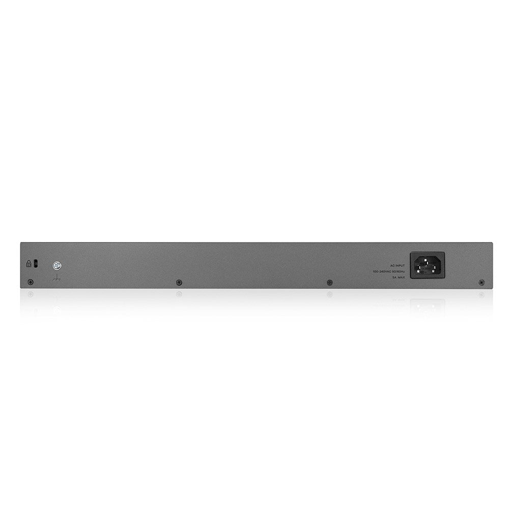 Zyxel GS1350-26HP Smart Switch 24 x 10/100/1000 PoE+ 2 x Combo Gigabit SFP Desktop Rack Mountable (GS1350-26HP-EU0101F)