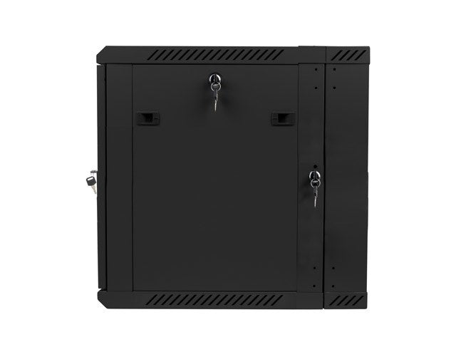 Lanberg WF02-6612-10B 19" 12U Wall-Mounted Rack Cabinet Black