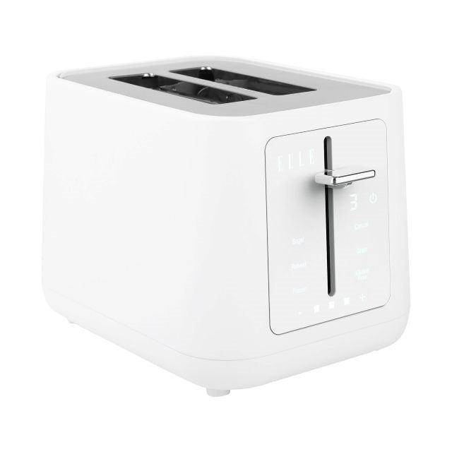 ELLE Gourmet Panache Toaster White 980W Touch Panel 6 Programs