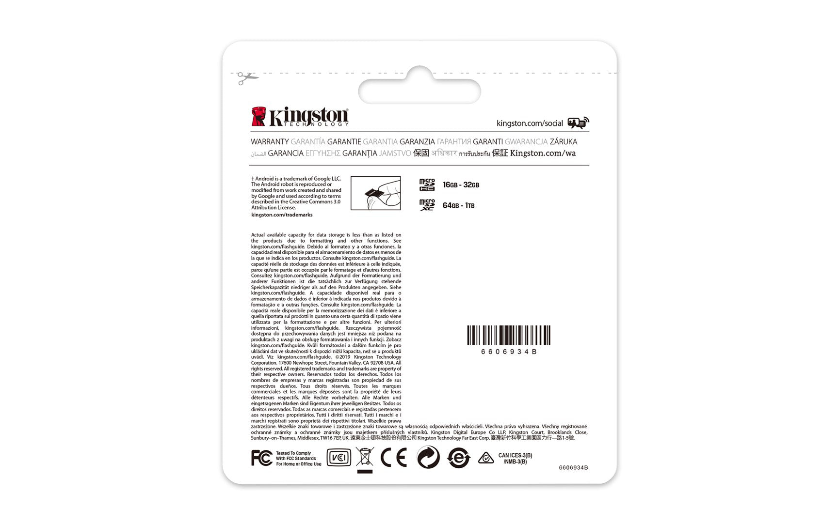 Kingston Technology Canvas Select Plus 128GB MicroSDXC Class 10 UHS-I (SDCS2/128GB)