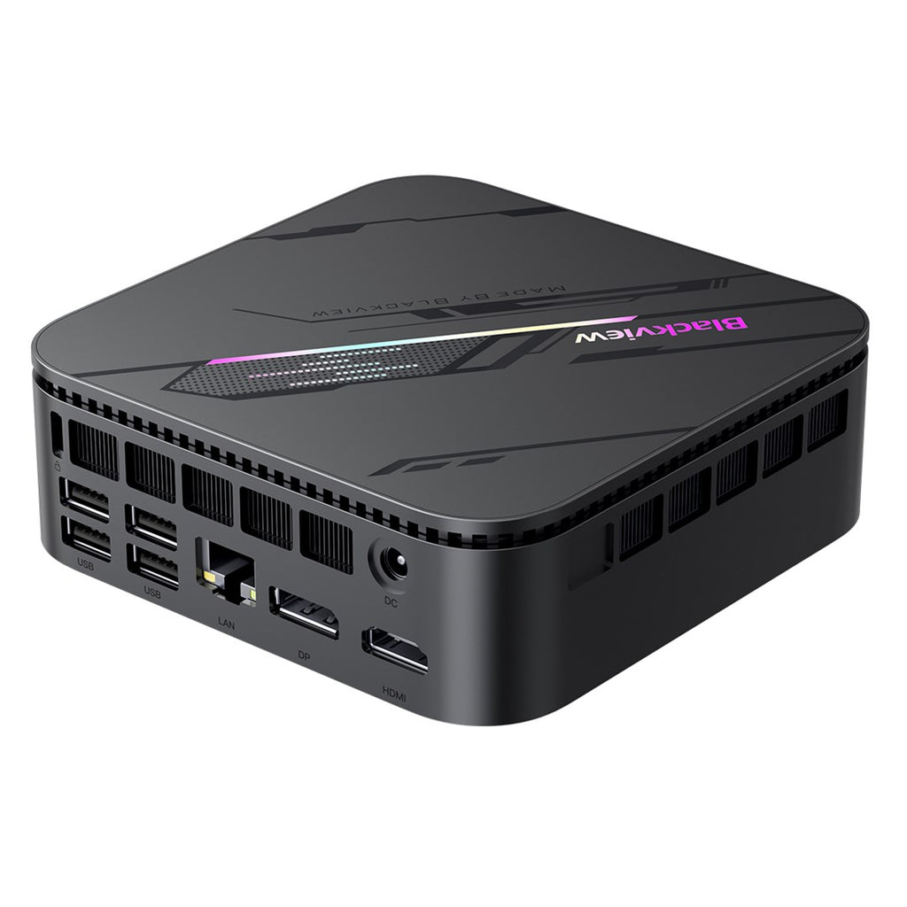 Blackview Mini PC MP100 Pro, AMD Ryzen 5 7430U, 16GB LPDDR4, 512GB SSD, Wi-Fi 6