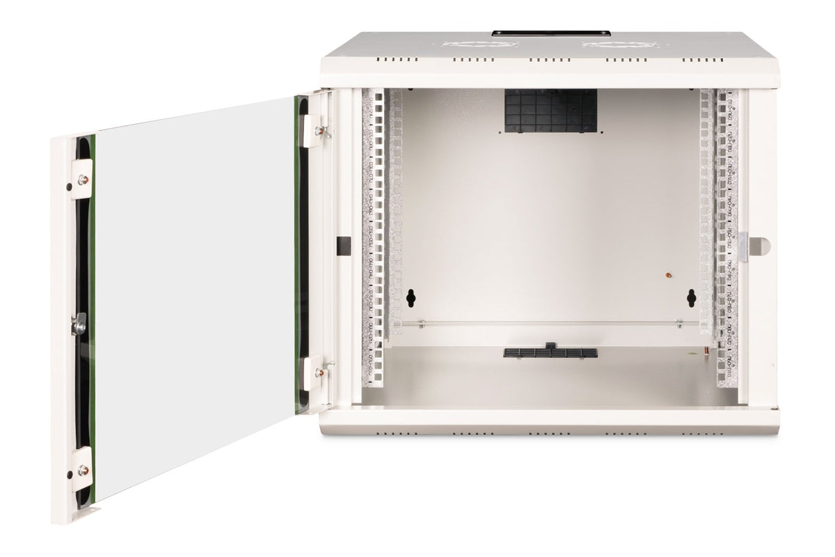 DIGITUS Wall Mounting Cabinet Unique Series, 9U, 600x600 mm, Grey, DN-19 09U-6/6