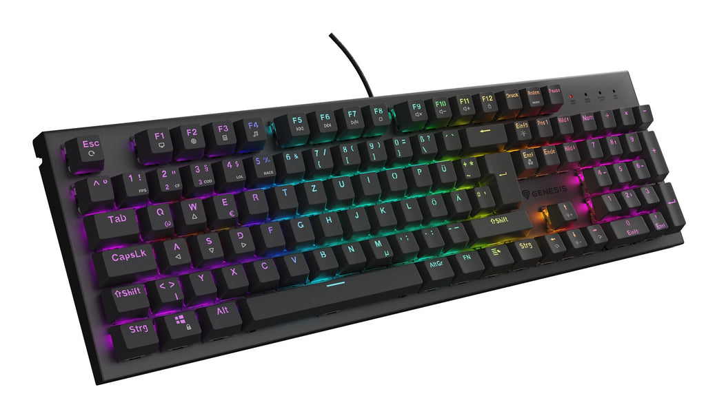 Genesis Gaming Keyboard THOR 303 Brown Wired (DE) (NKG-2178)