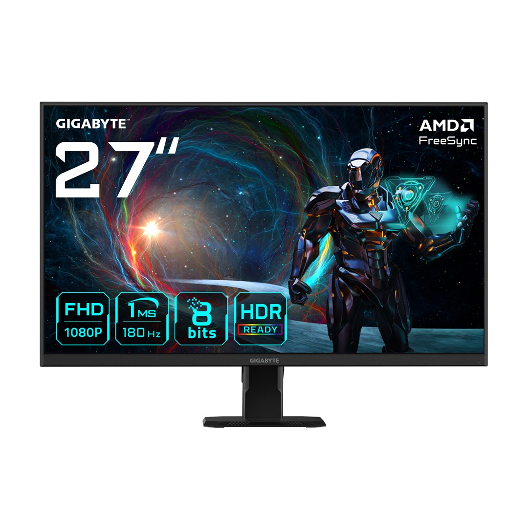 Gigabyte GS27FA 27" FHD Gaming Monitor 1920 x 1080 180Hz 1ms Black