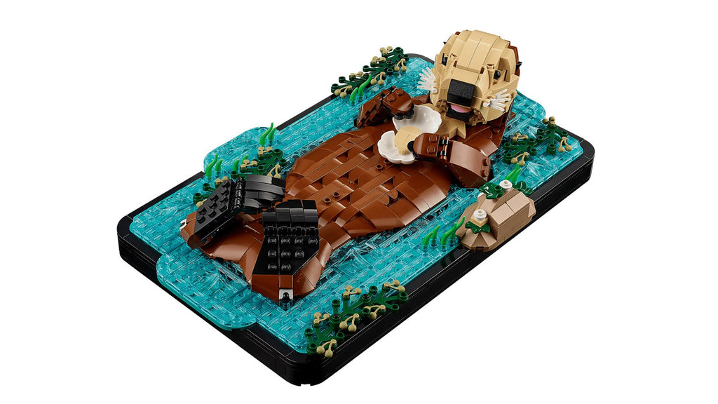 LEGO IDEAS Floating Sea Otters Craft Kit 21366 - 1234 Pieces