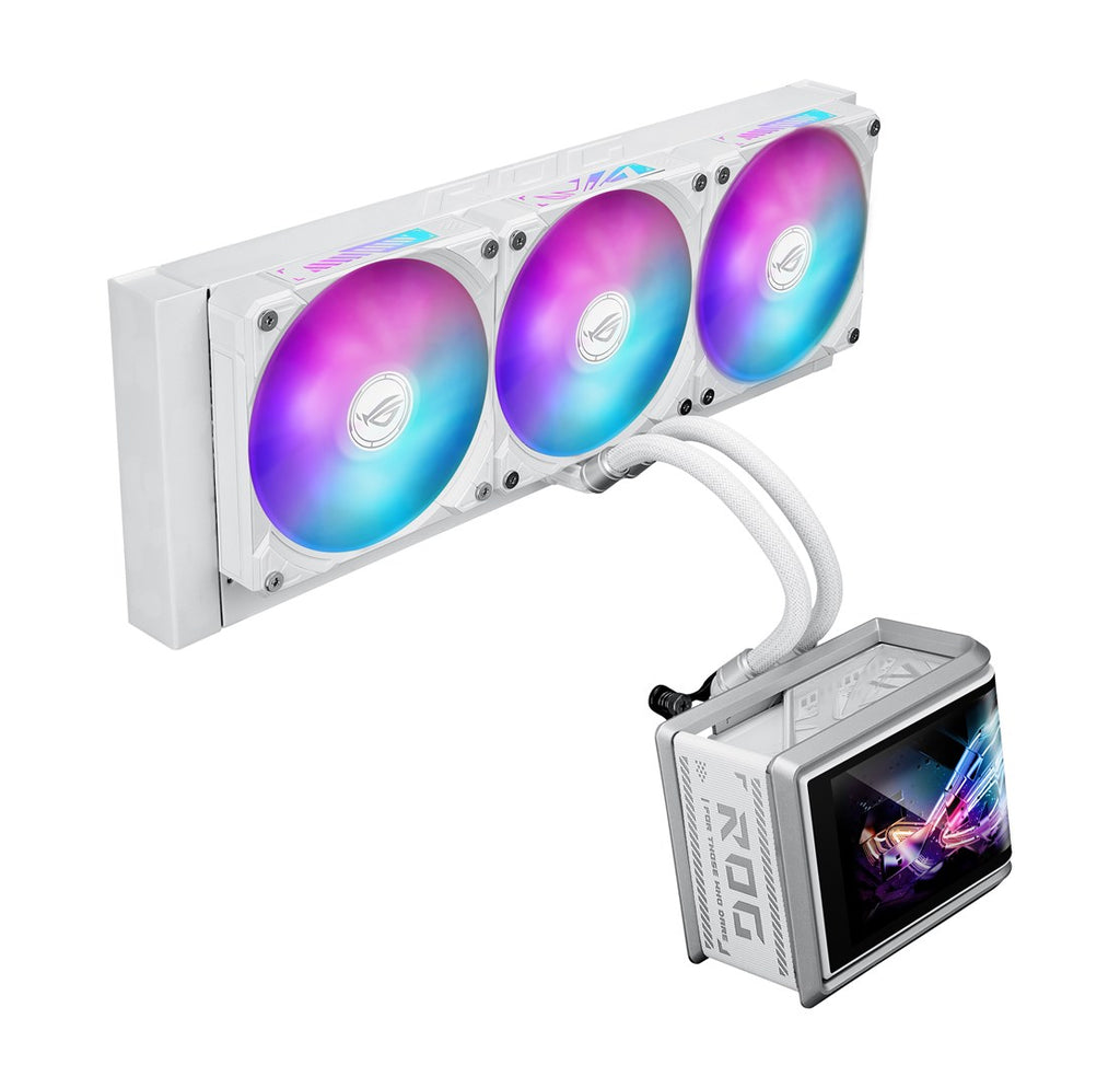 ASUS ROG Ryuo IV SLC 360 ARGB White Edition All-in-One Liquid Cooler 12 cm