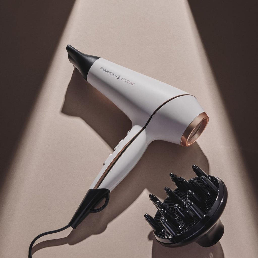 REMINGTON Hair Dryer 2400W Beige Black AC9140