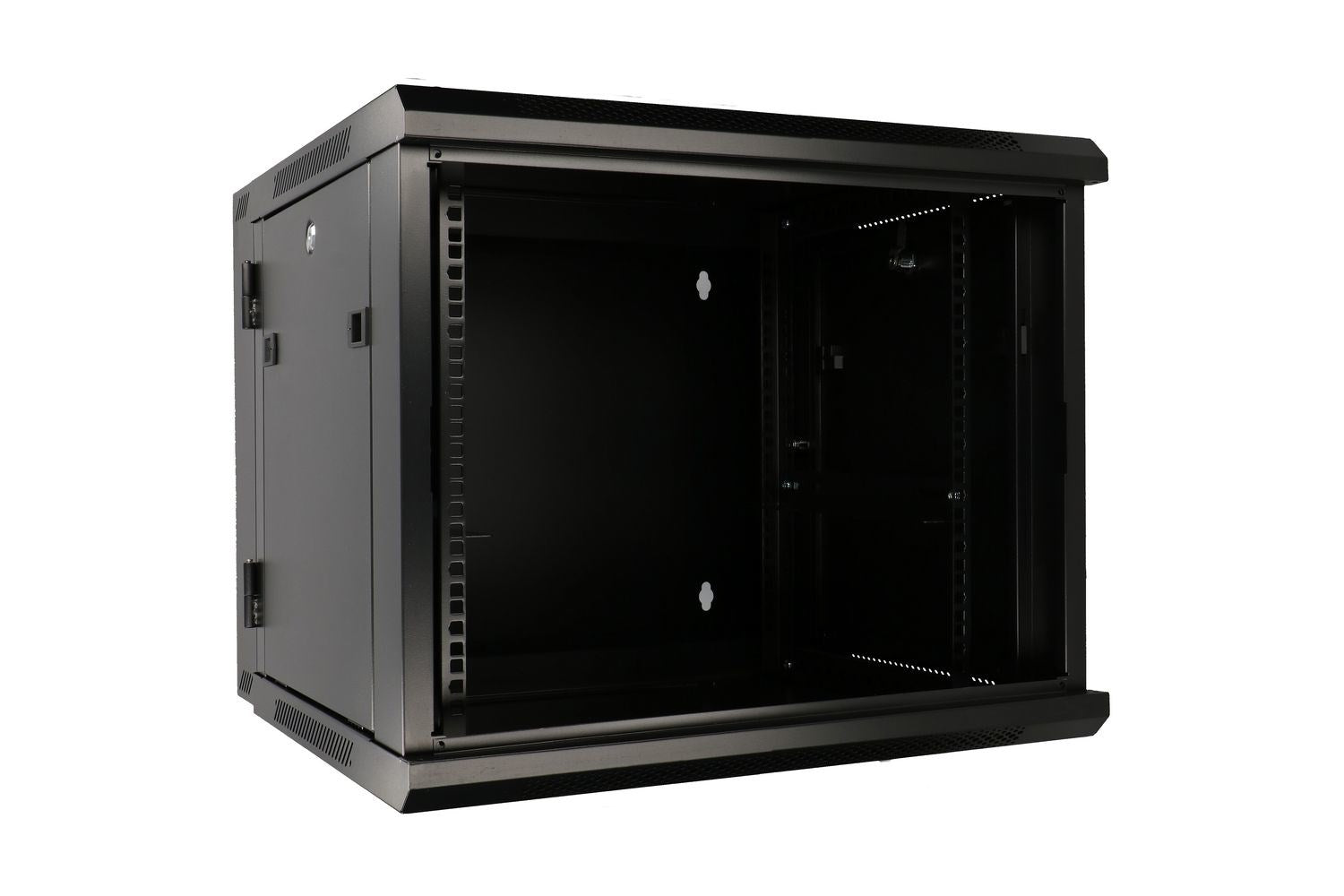Extralink Rack Cabinet 6U 600x600 Black Wall-Mounted AZH