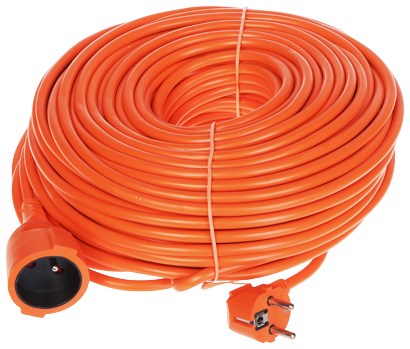 Extension Cord with Grounding  50 m
