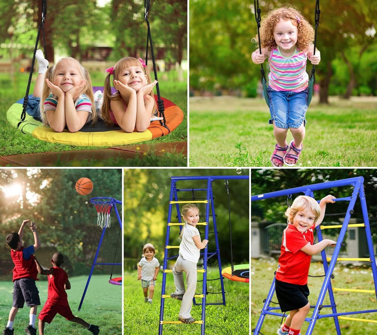 Swing Frame Black Forest nest+ladder+basket