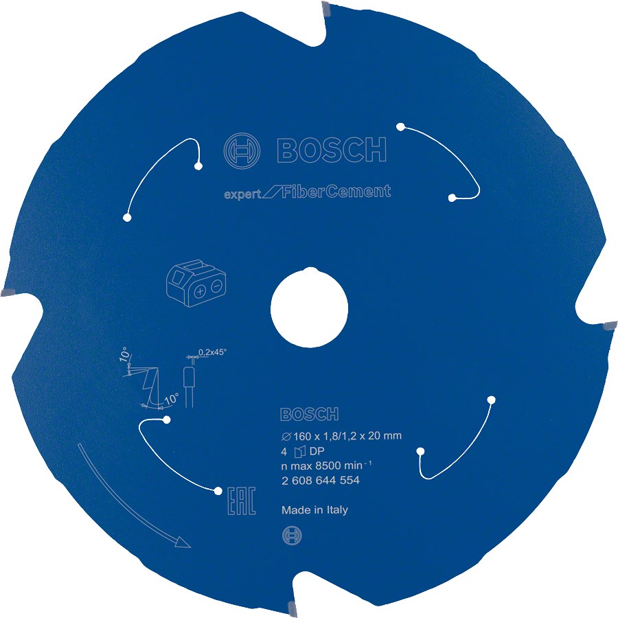 Bosch Circular Saw Blade 160 mm 4 Teeth 2608644554