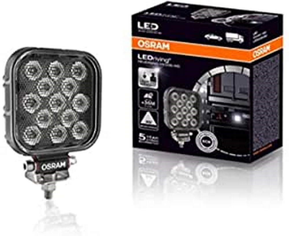 Work Lamp LED 15W 12/24V Rectangular Bolted
