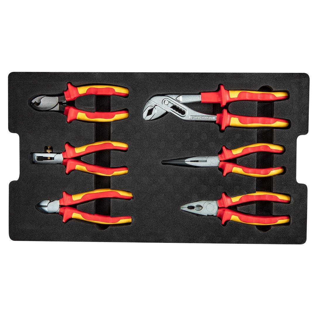NEO Tools Electrician Service Box 52 Pieces in 22 Strong Box