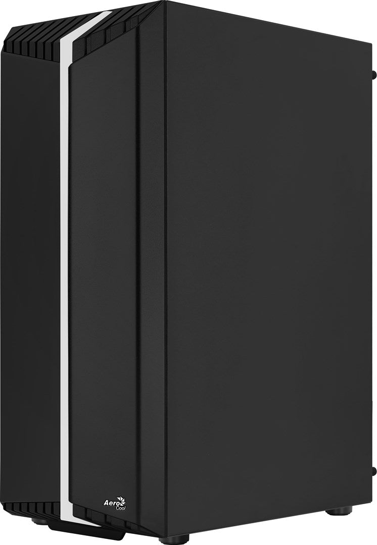Aerocool Bionic Midi Tower Case - Black - RGB Front Panel