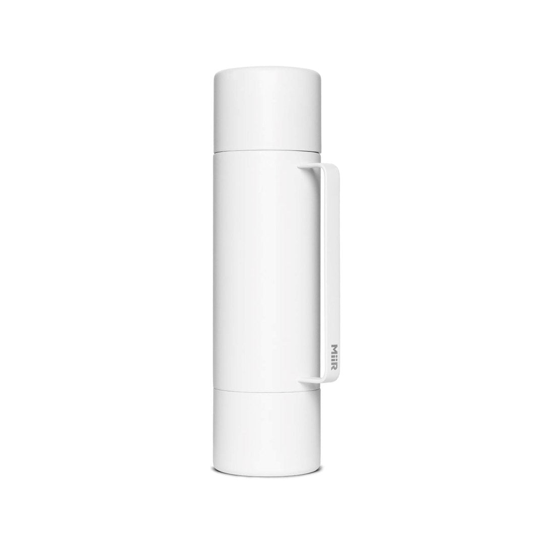 MiiR Thermos with Two Cups Tomo 1 L White